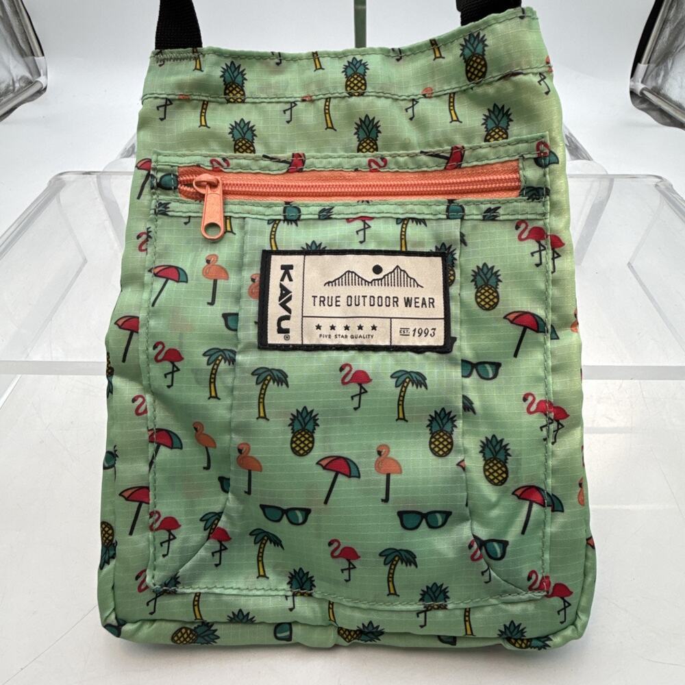 Kavu “Flamingo Fest" or "Chillin Flamingo” Crossbody Bag